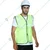 Premium Quality Pack of 50 1" Reflective Tape Safety Jacket With 50 GSM Thickness (Color-Green)