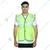 Premium Quality Pack of 20 1" Reflective Tape Safety Jacket With 50 GSM Thickness (Color-Green)