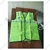 Premium Quality Pack of 20 1" Reflective Tape Safety Jacket With 50 GSM Thickness (Color-Green)