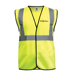 Gravitech 120 GSM Green Colour Safety Jacket With 2" High Grade Reflective Fabric Tape (GI-RJ-02)