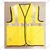 Payuh Economy 60 GSM 2" Safety Jacket, Heavy Velcro - Yellow (Pack-1 Pcs)