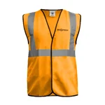 Gravitech 120 GSM Orange Colour Safety Jacket With 2" High Grade Reflective Fabric Tape (GI-RJ-02)