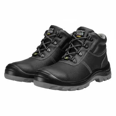 Safety Jogger BESTBOY Safety Boot For Men, Slip Resistant, 200J Steel Toe, Shock Absorption, DD-PU Sole(Size-6)