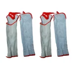 MM 55 cm Long Leather Safety Hand Sleeves