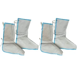 MM 40 cm Long Leather Safety Leg Guard(Pack-2)