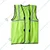 Reflective Green Safety Jacket Pack of 25 With 1 Inch Reflector, 50 GSM