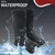 Heavy Duty Pack of 3 Safety Gumboots, 11 Inches, Rubber, for Industrial Safety, Wet Conditions, Agricultural Work(Size-7)