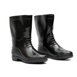 Hillson Chota Hathi 11 Inch Safety Gumboots, Dual Density & Low Abrasion PVC Outsole (Size-6)