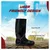 Payuh 15 Inch Dual Density PVC Gumboot With Inner Lining, Rubber Toe (Colour : Black)(Size-6)