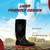 Payuh 15 Inch Dual Density PVC Gumboot With Steel Toe & Inner Lining (Colour : Black & Red)(Size-6)