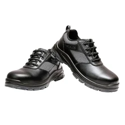 Hillson Clawz CL-06 Safety Shoe For Men, Orthobounce in-Socks, Microfiber Washable Upper & DD-PU Sole, 200J Steel Toe(Size-6)