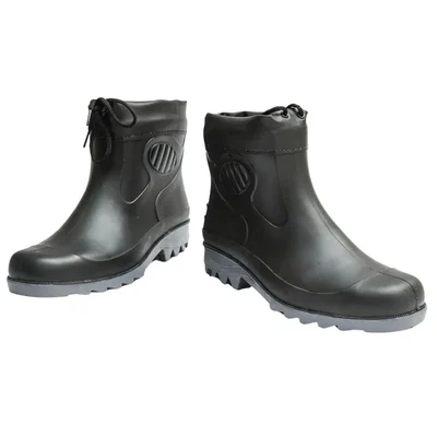 Hillson Collar Boot Waterproof Gumboot,Dual Density & Soft PVC Upper, High Ankle(Size-10)