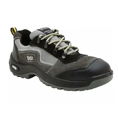 Euro Energy Safety Shoe With With 3D Mesh Lining, Suede Leather Upper and 200J Stainless Steel Toe Cap(Size-6)