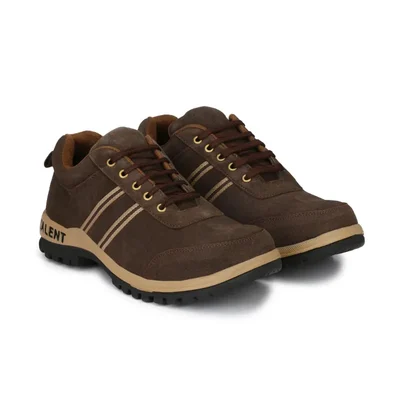 Kavacha Hertz-03 Suede Leather Steel Toe Safety Shoe, Airmix Sole & Padded insocks (Size-6)