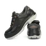 Hillson Nucleus ISI Marked Safety Shoe, PU Sole & Minimum 1.8mm real Leather in sheltac print