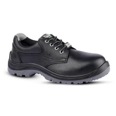 Euro Security Maxx Safety Shoe, DD-PU Anti-Skid Sole, 200J Steel Toe, Heat, Water & Oil Resistant, Anti-Static(Size-8)