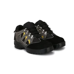 Graphene R-503 Pure Leather Steel Toe Safety Shoe(Size-6)