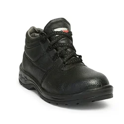 Hillson Rockland Safety Shoes, PU Sole & Minimum 1.8 mm Real Leather Upper(Size-6)