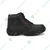 Kavacha S50 Steel Toe Nubuck Leather Safety Shoe, Black Colour(Size-6)