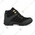 Kavacha S82 Suede Leather Steel Toe Safety Shoe, Black Colour(Size-6)