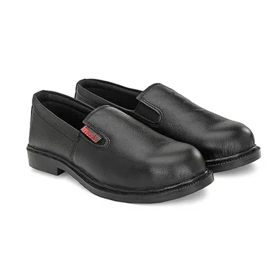 Kavacha S95 Pure Leather Safety Shoe For Women, Steel Toe(Size-3)