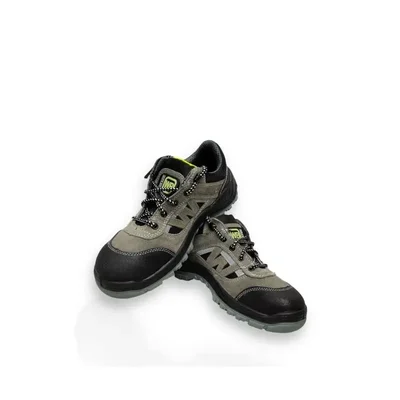 Wildbull Champion 2 Grey Double Density Safety Shoes(Size-6)