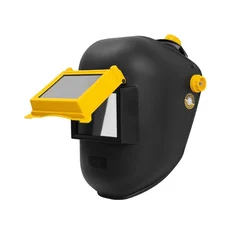 Karam ES61 Safety Welding Helmet, Flip-Up Front Window with Headband & Anti Sweat Comfort Pad