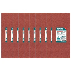 Total 90x231mm Sanding Sheet Set (TAC749241-1)-Pack of 15