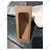 100pcs, Disposable Brown Paper Sandwich Box With Window for Cafes, Restaurant and Takeaway