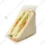 600pcs Plastic Double Slice Sandwich Container for Cafes, Restaurant and Takeaway