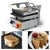 Volterson 3 Step 2 Slice SS Electric Sandwich Griller With Spring. 11 X11 inch Plate Size