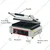 Akasa SG 14 Electric Sandwich Griller 2 Jumbo Sandwich, 3000W