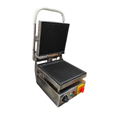 Heavy Duty Sandwich Griller Plate Size 11 x 11 inch (27.94 x 27.94 Cm) with Fiber Handle, 2500W