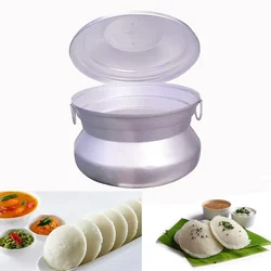 Gas Operated Aluminium Idli Maker, Satti Steamer for Restaurant and Canteen, 42 Idli at a Time 