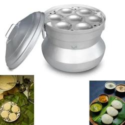 Gas Operated Aluminium Idli Maker, Satti Steamer,12 Idli at a Time