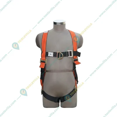 Metro Safety Full Body Rope Access & Work Positioning Harness with 5 D-Rings and Soft Ergonomic Padding EN 361:2002 Certified (SB 1024)