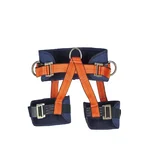Metro Safety Sit Harness with Ventral Rope Access and Dual Lateral Work Positioning D-Rings EN 358:2000, EN 813 Certified (SB 1051)
