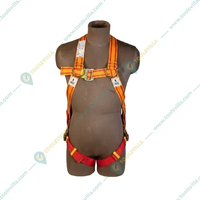 Metro Safety Class L Full Body Fall Arrest Harness with 40mm PP/Nylon Webbing and IS 3521 Certification (SB 1105)