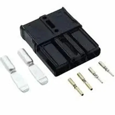 SB75 Lithium Battery Connector with Datapins - 600V 75A High-Current EV Power Connector Set