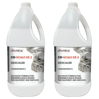 2 Pcs of Chemtex (5 Liter x 2 pcs) CX-SCALE D5.2 Descaler