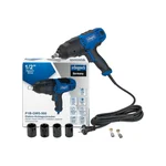 Scheppach 12.7mm (1/2") 710 Watt Electric Impact Wrench With Sockets & Carbon Brushes, Max. Torque 500 N.m  (P1B-GW5-500)