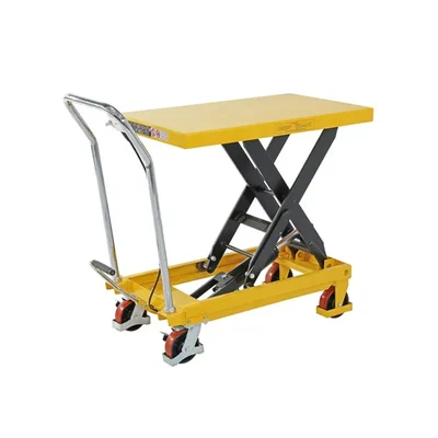 Heavy Duty 500 kg Load Capacity Hydraulic Scissor Lift Table With 1500 mm Maximum Height