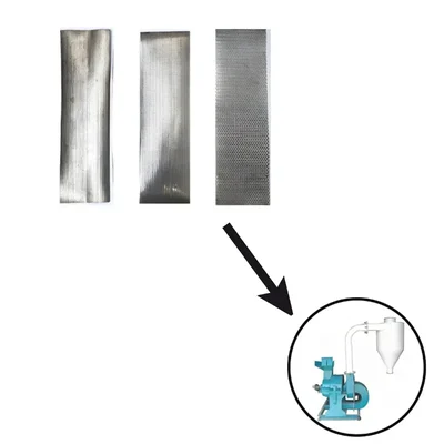 3 Pcs Blower Pulverizer Screen Suitable for 5HP and 7.5HP Blower Pulverizer