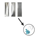 3 Pcs Blower Pulverizer Screen Suitable for 5HP and 7.5HP Blower Pulverizer