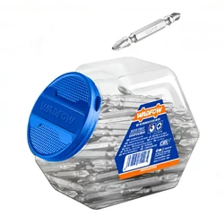 Wadfow 150 Pcs PH2+PH2 65mm Screwdriver Bits (WSV0KPH25)