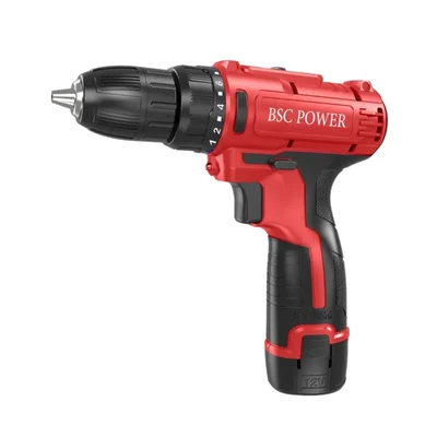 BSC POWER 10 mm 12V Cordless Screw Driver With Battery & Charger, for Home and Professional Use (CD10H)