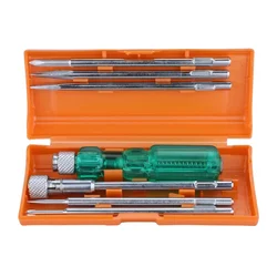 TAPARIA 6 Pcs Screw Driver Set With Neon Bulb (840)