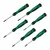 ROCKFORCE 6-Piece Precision Screwdriver Set – Hardened Tips, Ergonomic Grip for Delicate Repairs (RF-7006P)