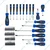 SCHEPPACH 50 Piece Screwdriver Set with Bits, Durable, Magnetic Tips & Ergonomic Handles (Sch-7050B)