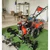 Heavy Duty 12 HP DIesel Operated Center Plus Back Rotary Power Weeder For All Types of Agriculture Weeding and Tilling